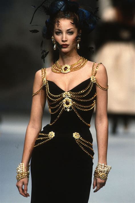 vintage chanel 1992 dress|old Chanel dresses.